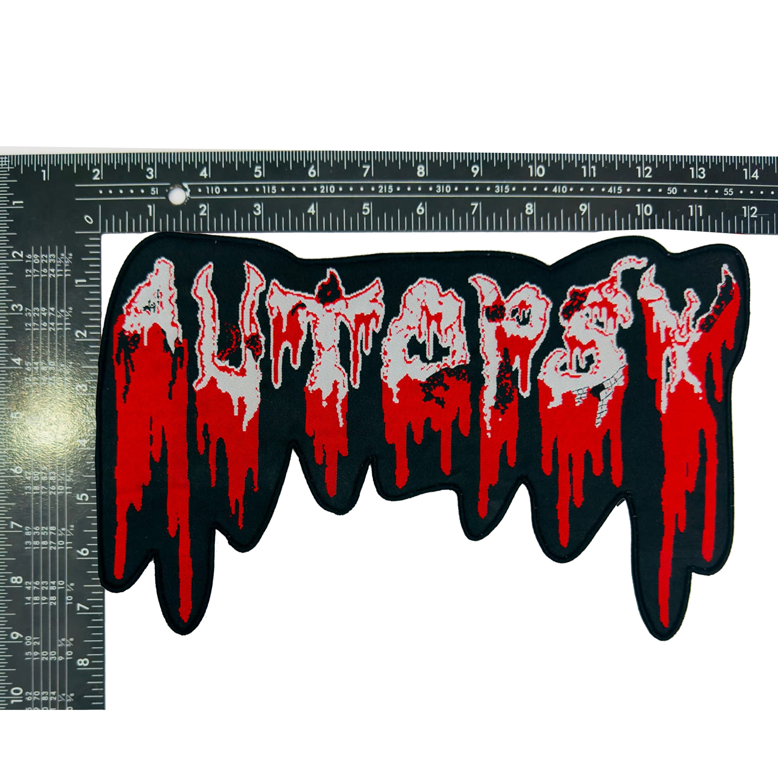 autopsy-logo-patch-oversize-tiss-bordure-noire image 3