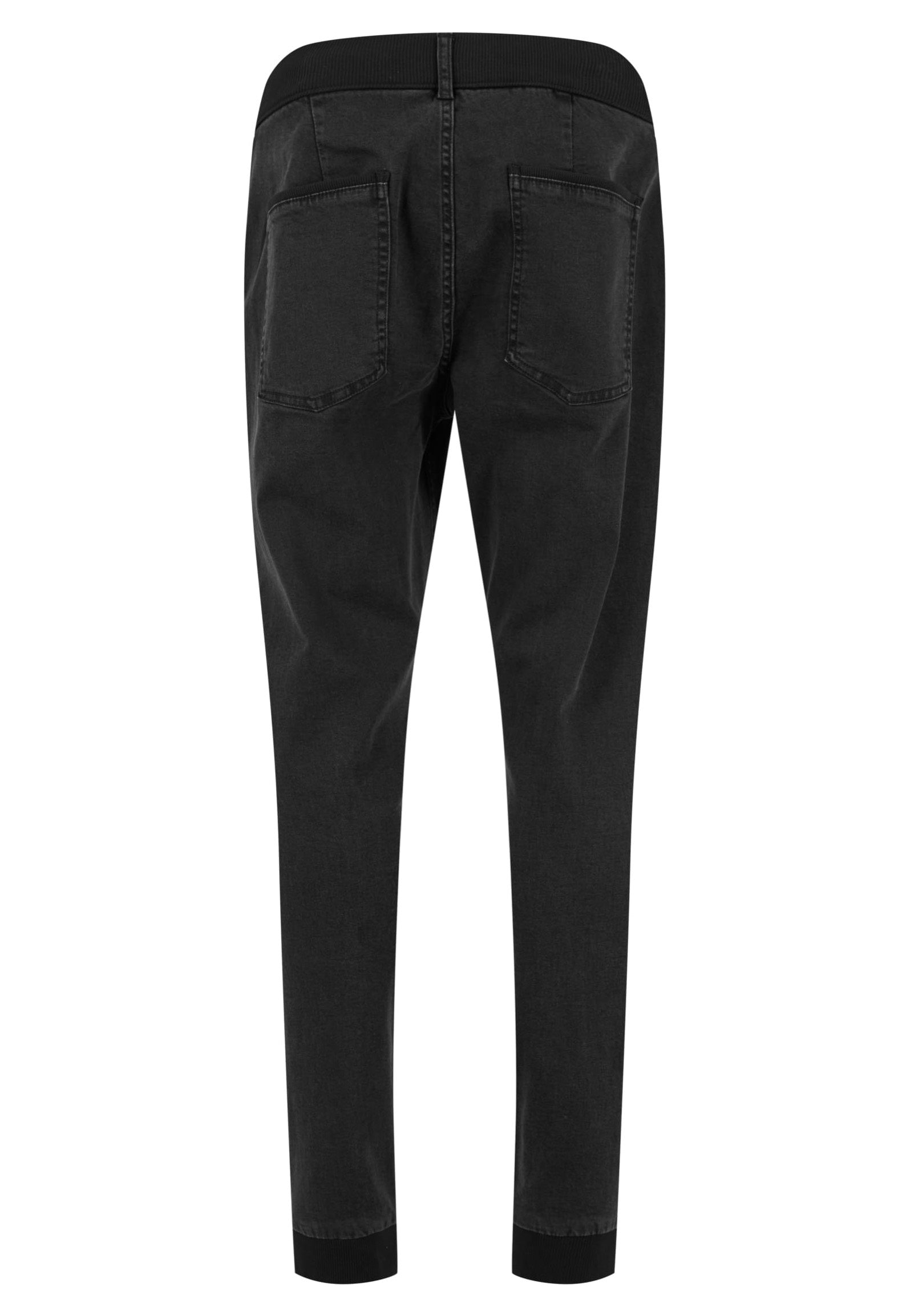 urban-classics-antifit-denim-black-washed-jean-homme image 8