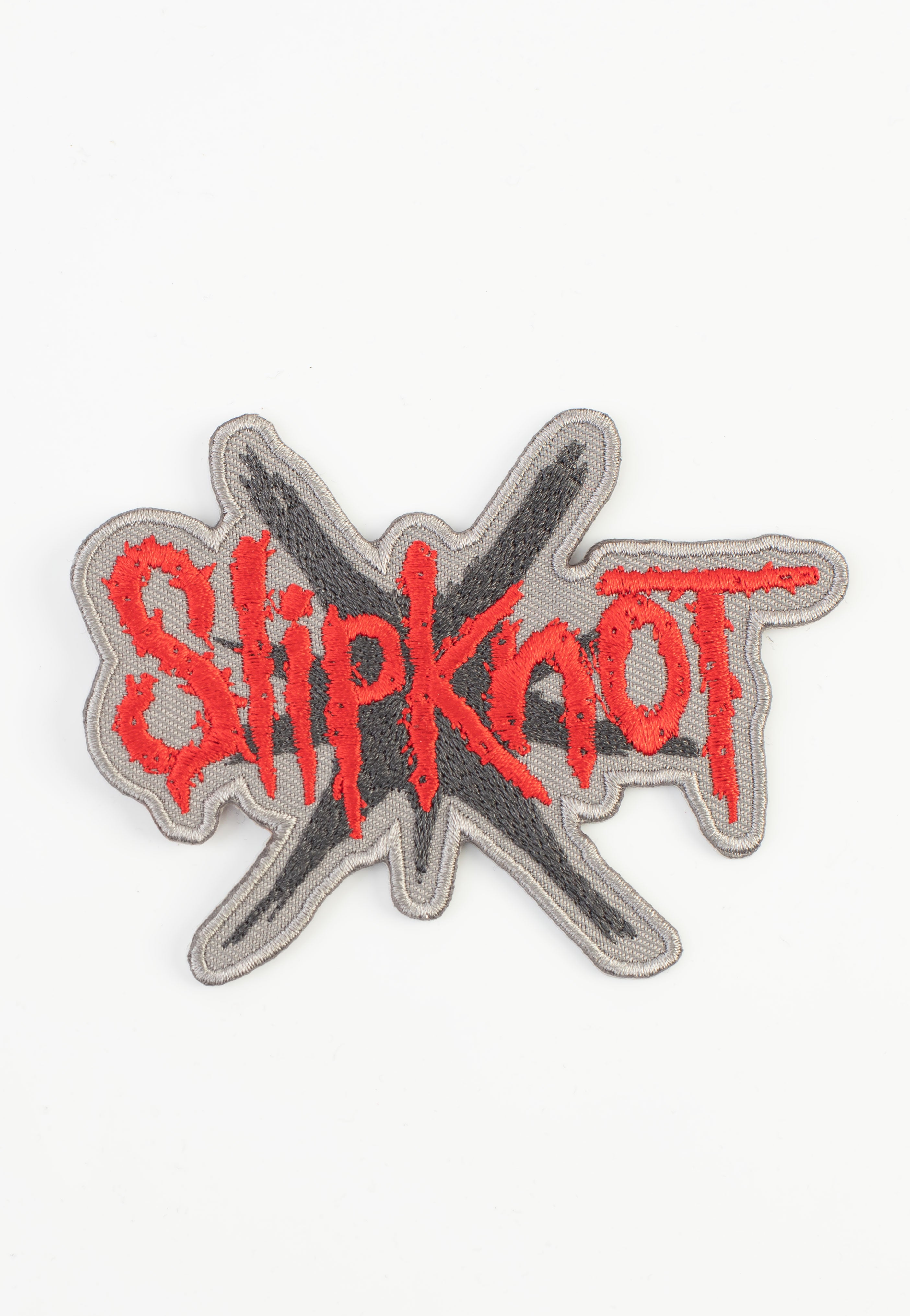 slipknot-9-point-star-patch-cusson-gris image 1