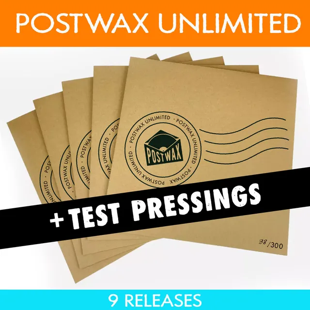 postwax-unlimited-9-abonnement-9-vinyles-test-pressing image 1