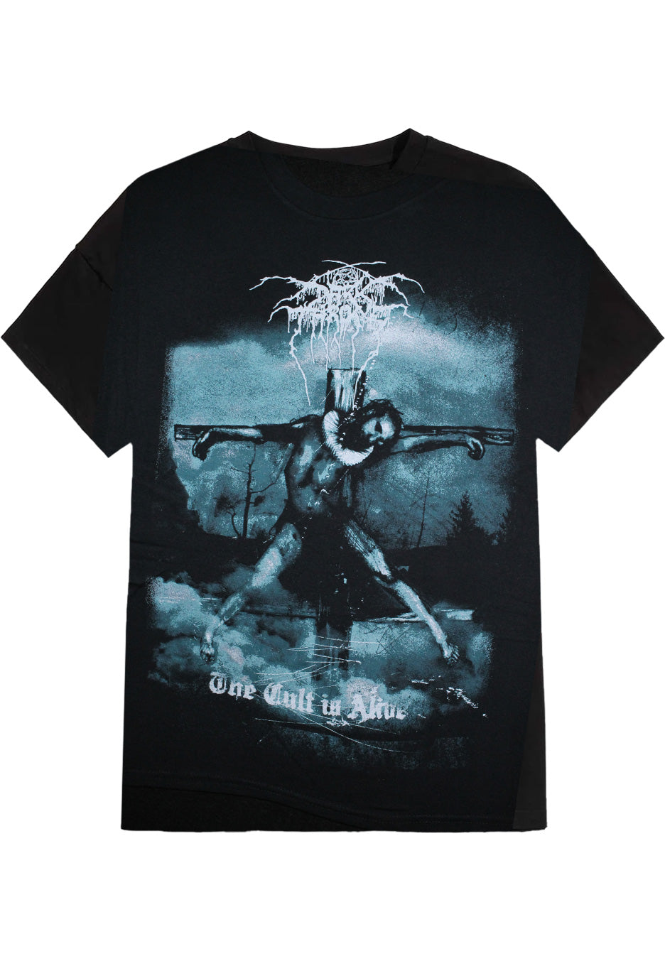 darkthrone-the-cult-is-alive-t-shirt-noir-taille-m image 1