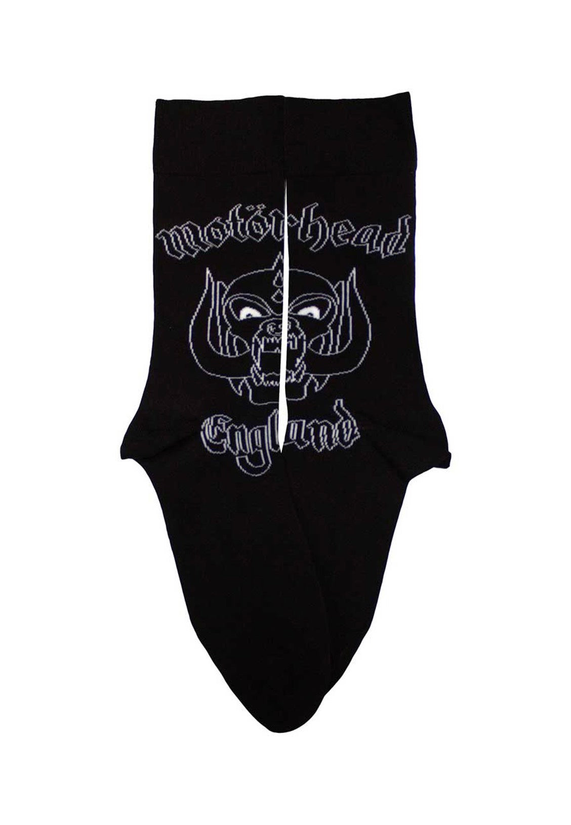 mot-rhead-england-chaussettes-noires-coton-taille-unique image 1