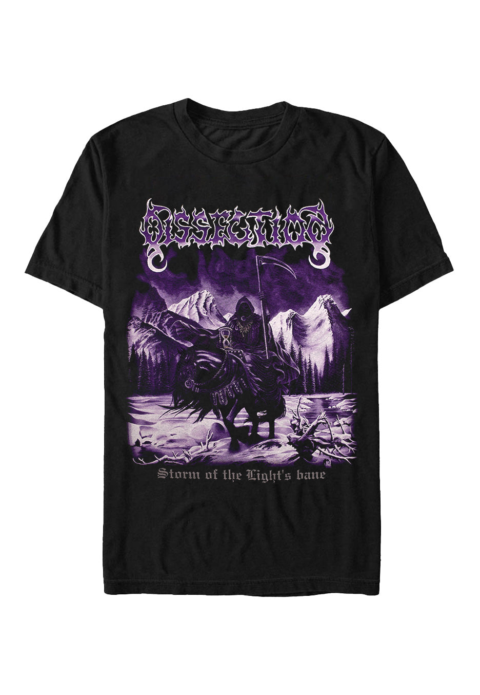 dissection-storm-of-the-light-s-bane-t-shirt-noir-homme image 1