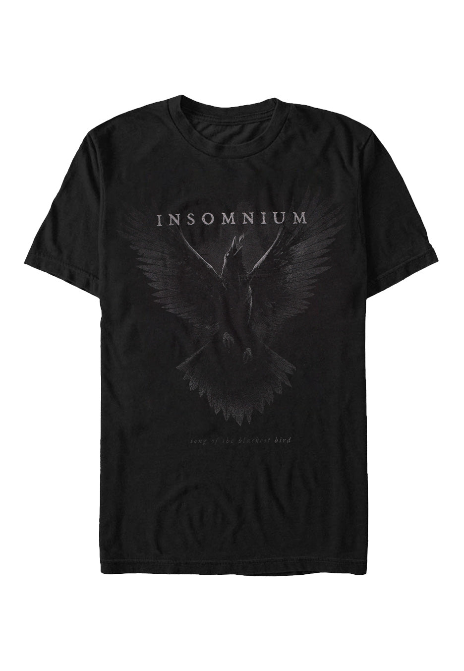 insomnium-the-blackest-bird-t-shirt-noir-homme image 1