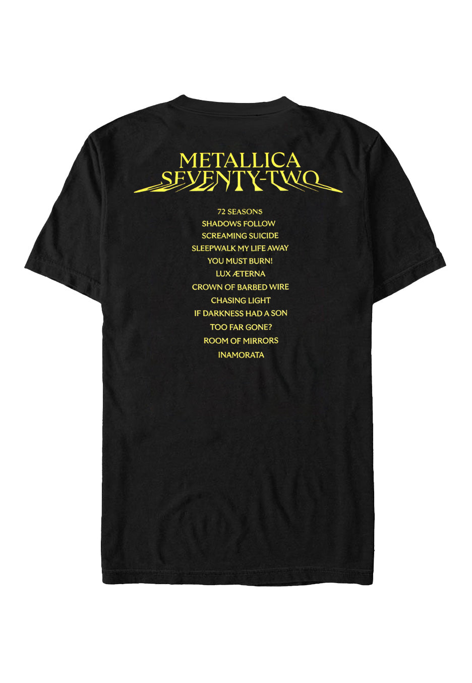 metallica-m72-squared-cover-t-shirt-noir-homme image 2