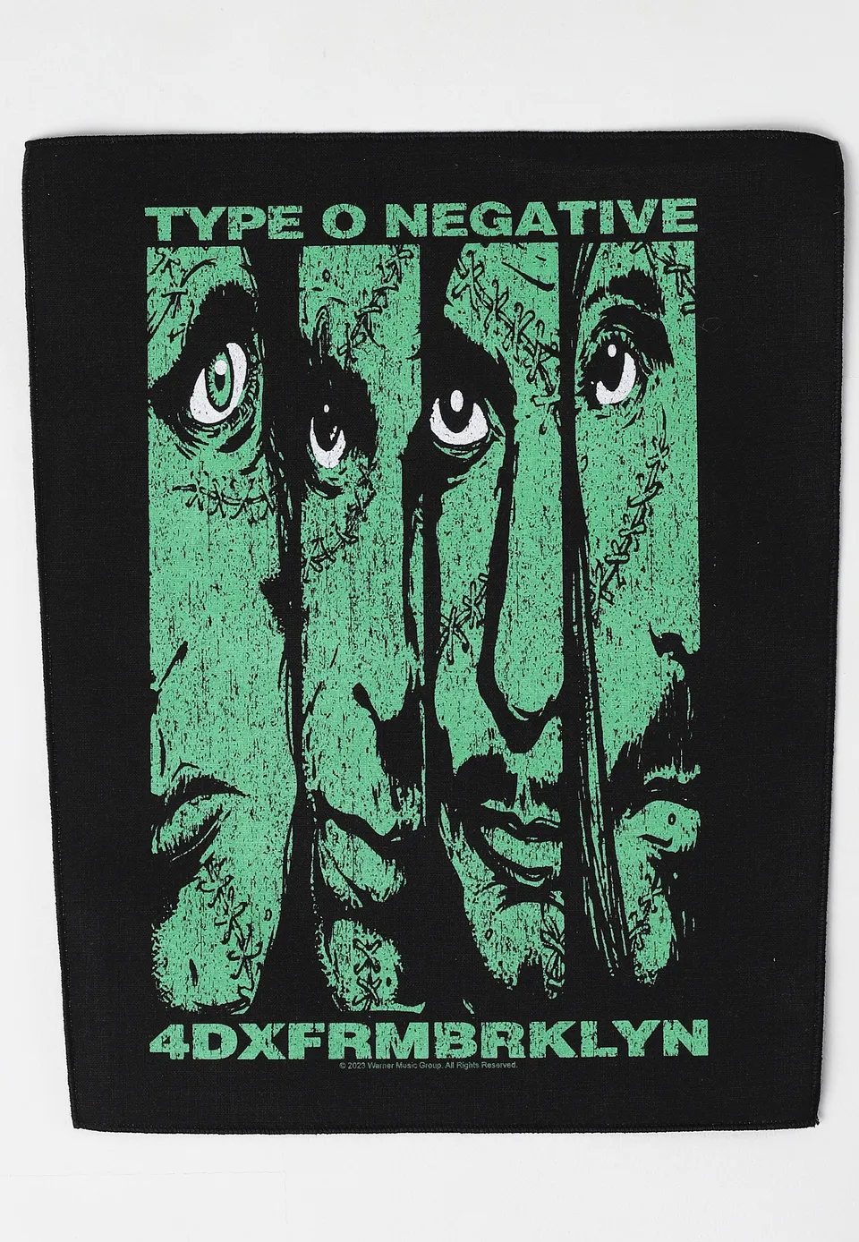 type-o-negative-4dxfrmbrklyn-backpatch-vert-taille-unique image 1