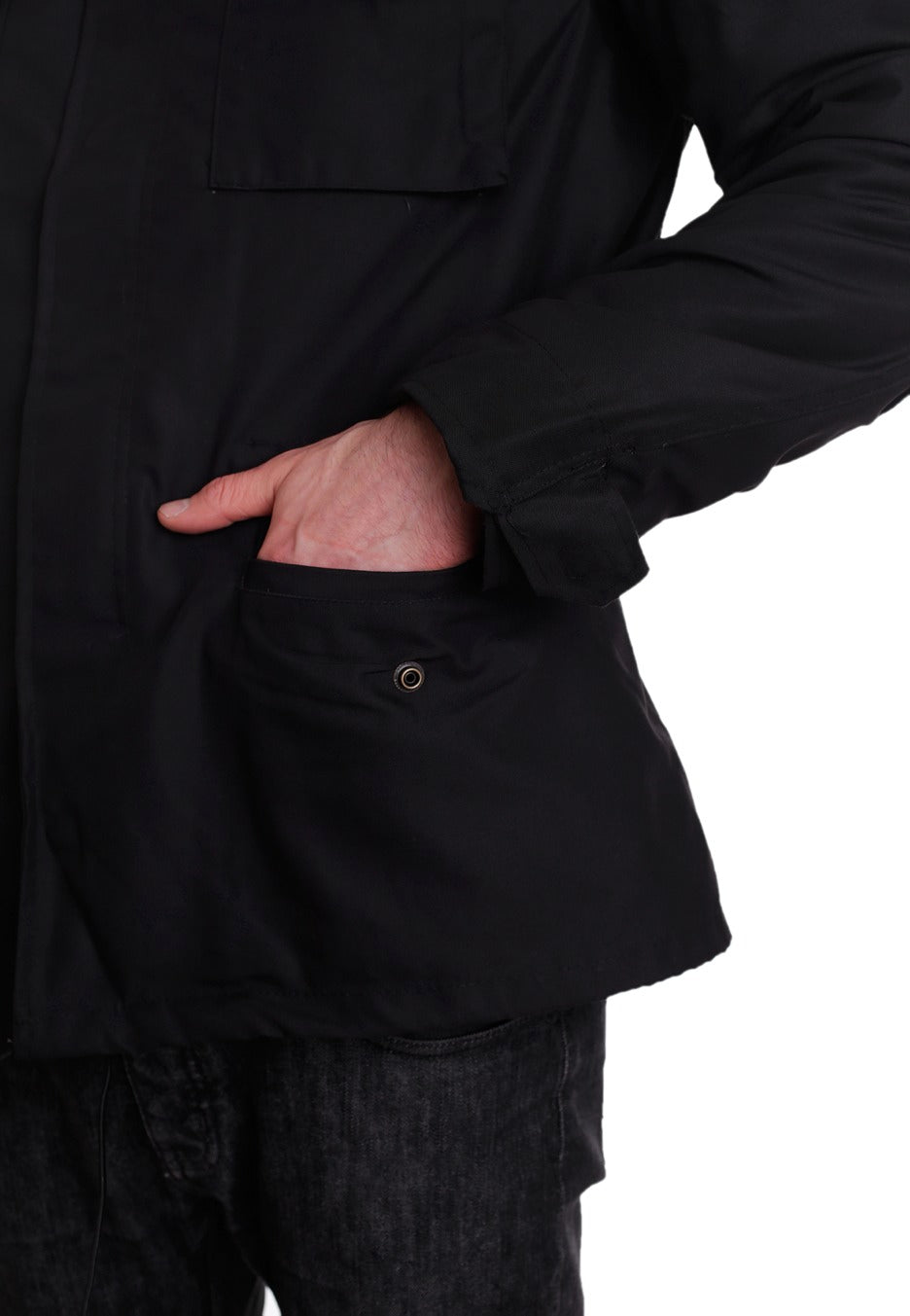 surplus-us-m65-field-veste-militaire-noire-taille-m image 7