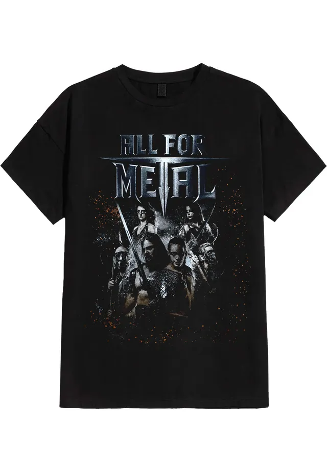 all-for-metal-legends-t-shirt-metal-homme-noir image 1