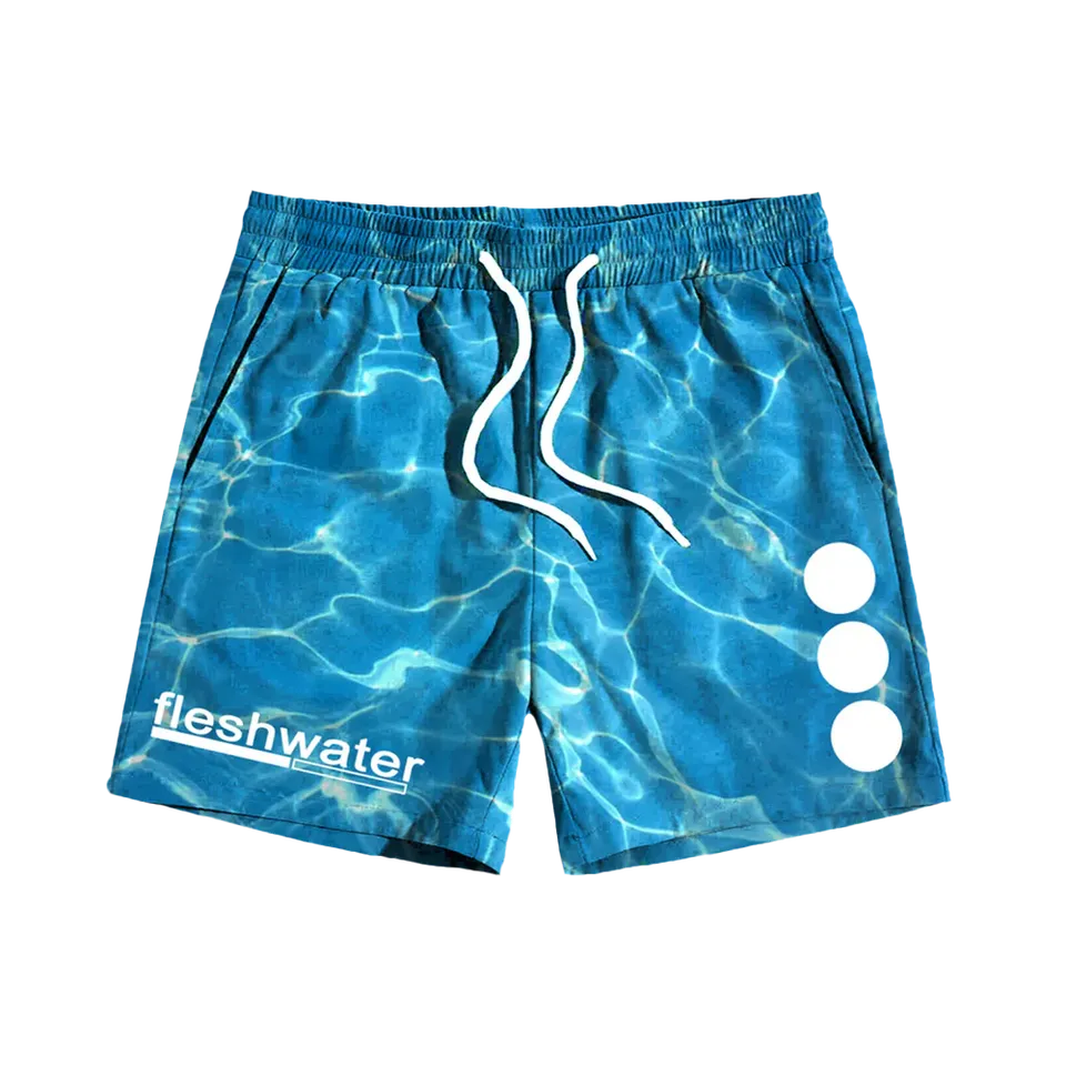 fleshwater-three-dot-short-mesh-poches image 1