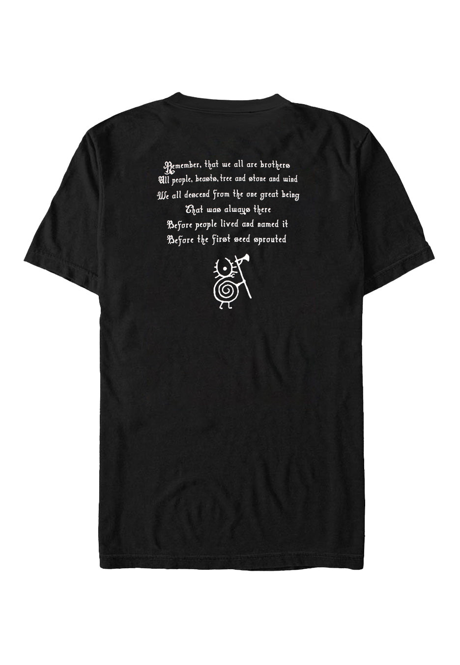 heilung-remember-t-shirt-noir-homme-taille-l image 2