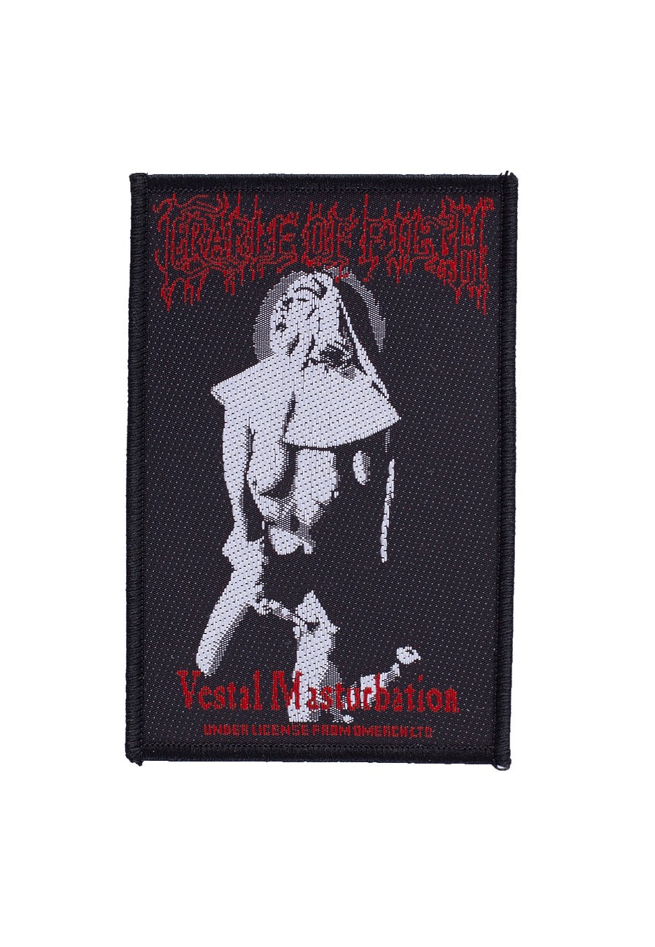 cradle-of-filth-vestal-mastrubation-patch-cusson-noir image 1