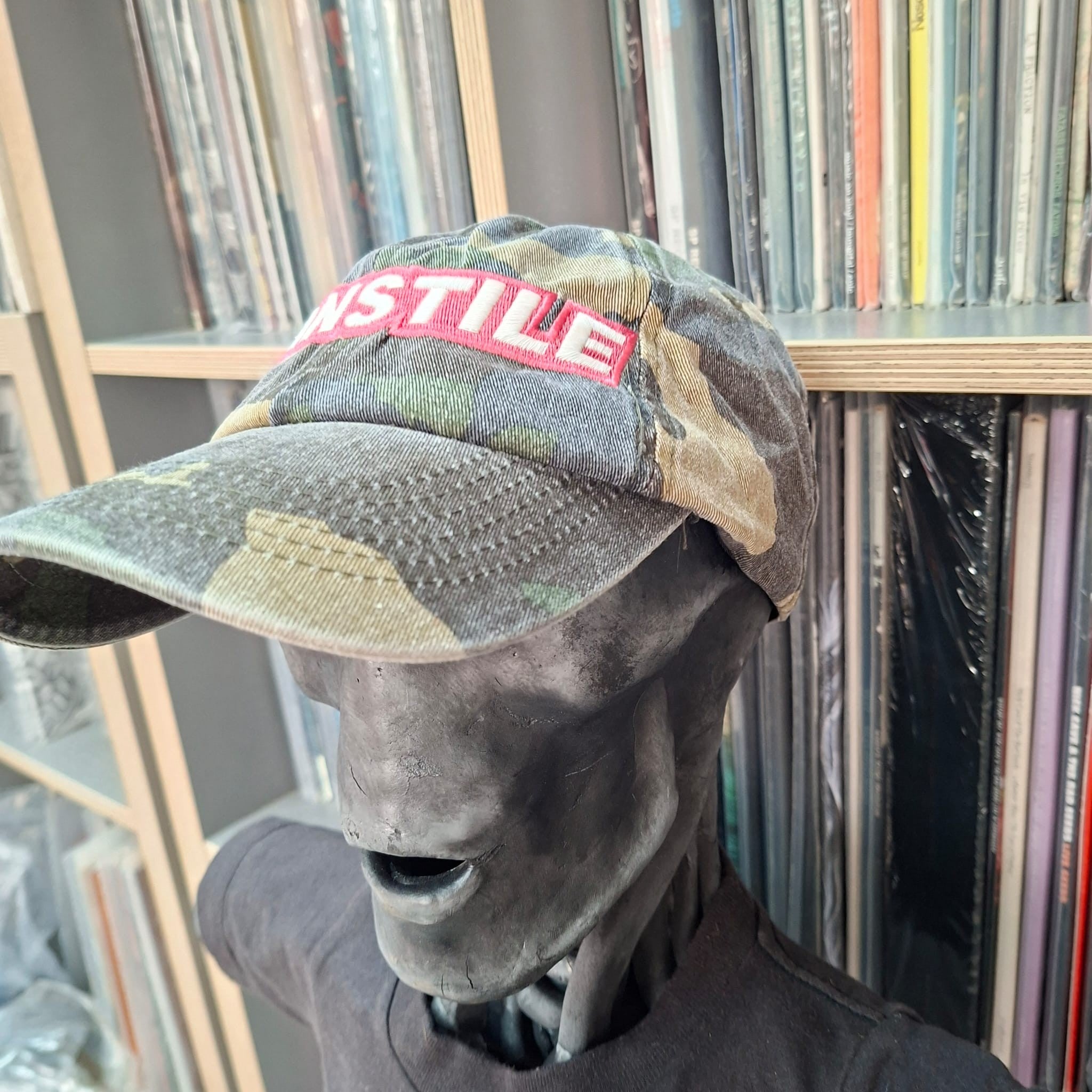 turnstile-logo-casquette-dad-cap-camo-vert-fluo image 4