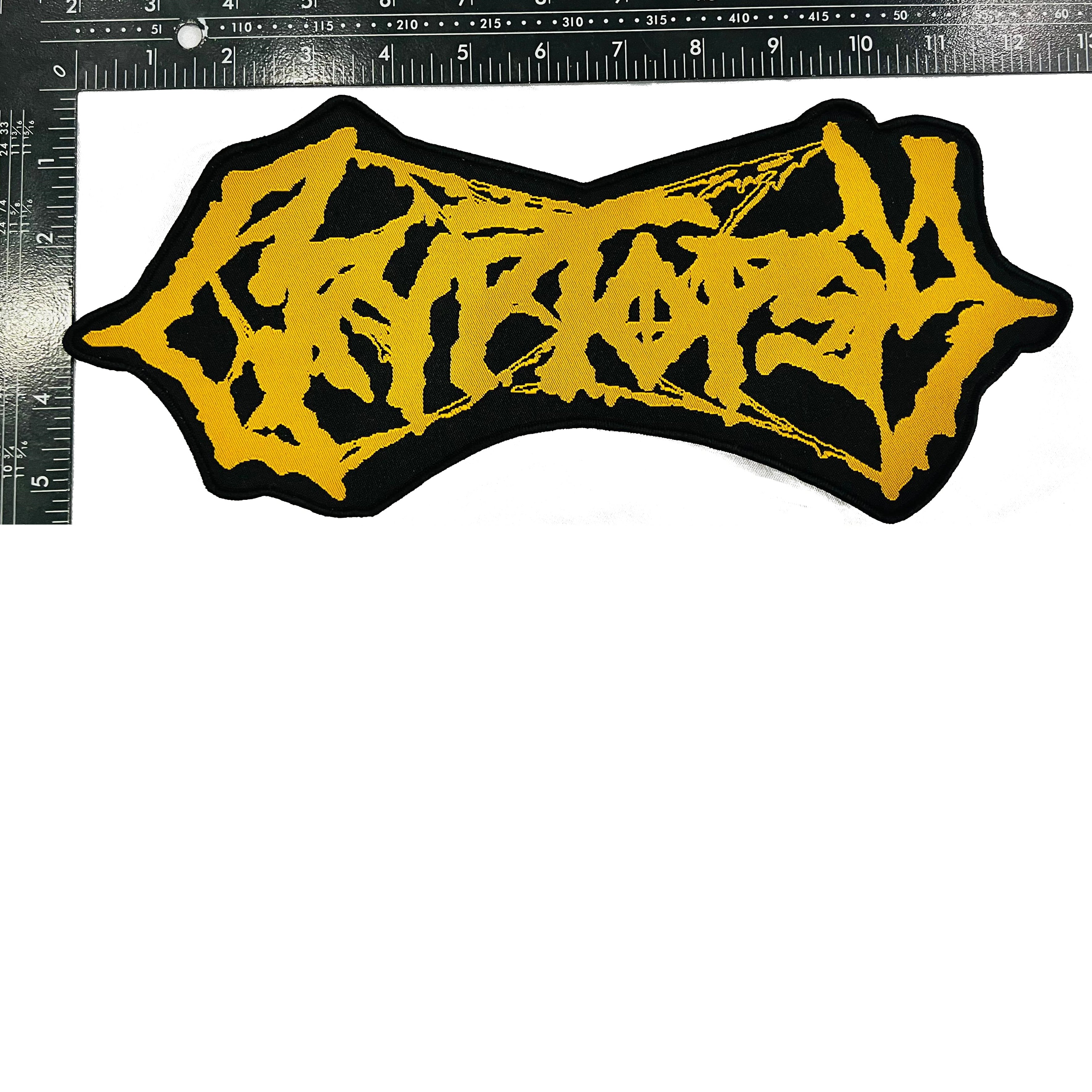 783punx-cryptopsy-yellow-logo-patch-tiss-oversize image 4