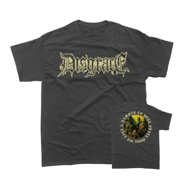 closed-casket-activities-disgrace-true-enemy-t-shirt-noir-l image 1