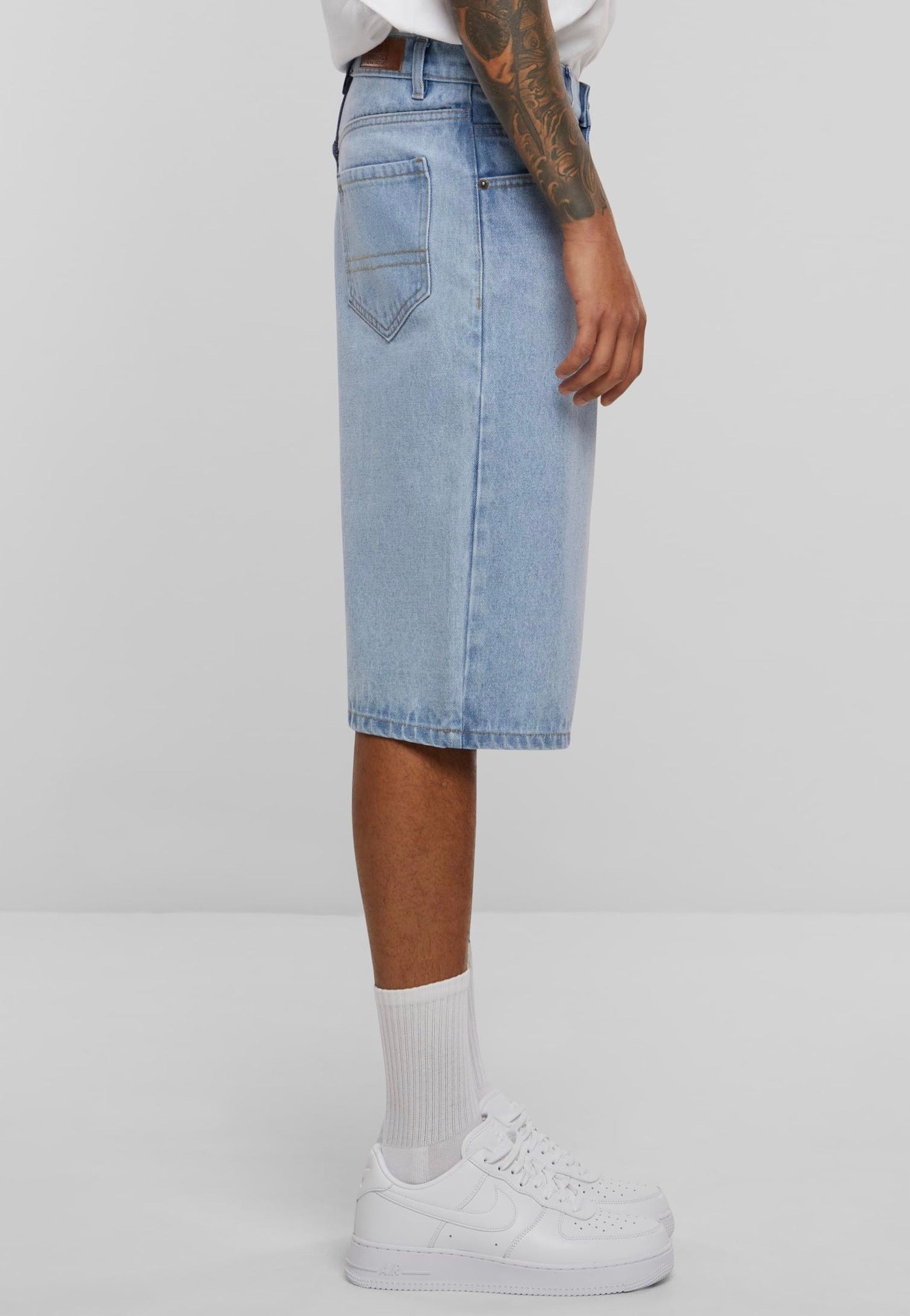 urban-classics-90-s-heavy-denim-short-jean-new-light-blue-washed-w32 image 3