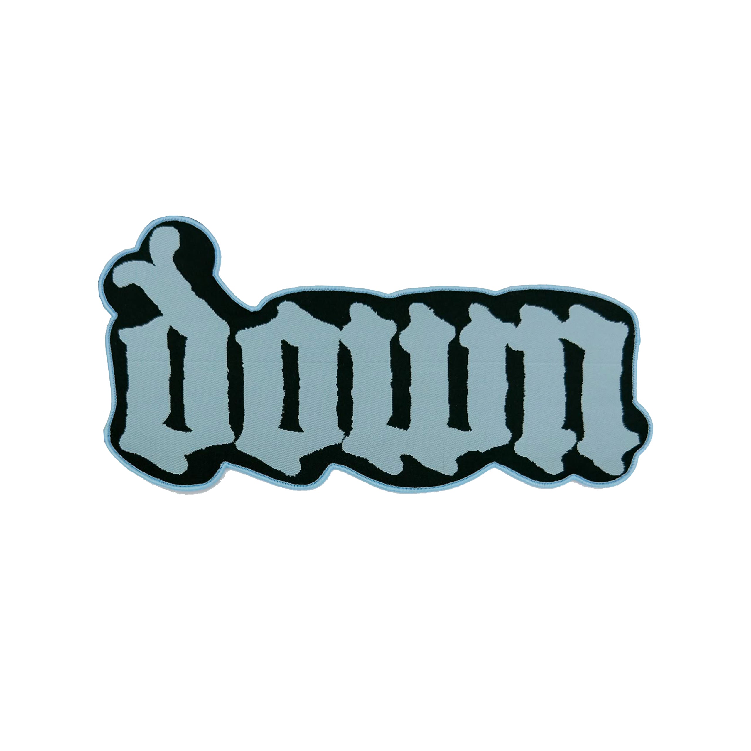 down-logo-patch-tiss-oversize-bordure-noire image 4