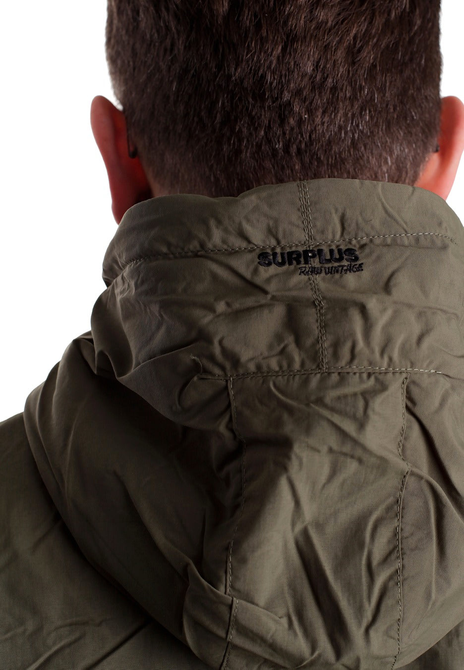surplus-windbreaker-olive-coupe-vent-vert-homme image 7