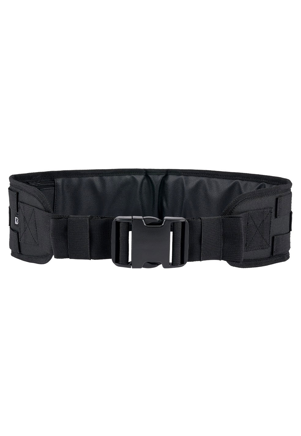 brandit-molle-black-ceinture-noire-simili-cuir-taille-unique image 1