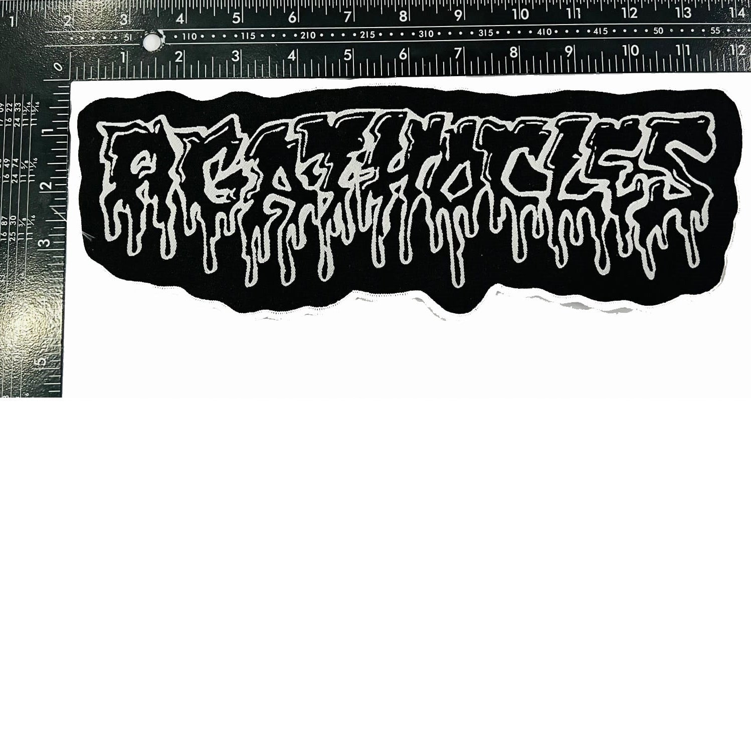 agathocles-logo-oversized-patch-cusson-tiss-30-cm image 5