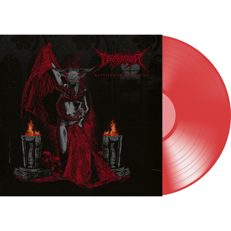 devastator-baptized-in-blasphemy-vinyle-rouge-transparent-ltd-500 image 1