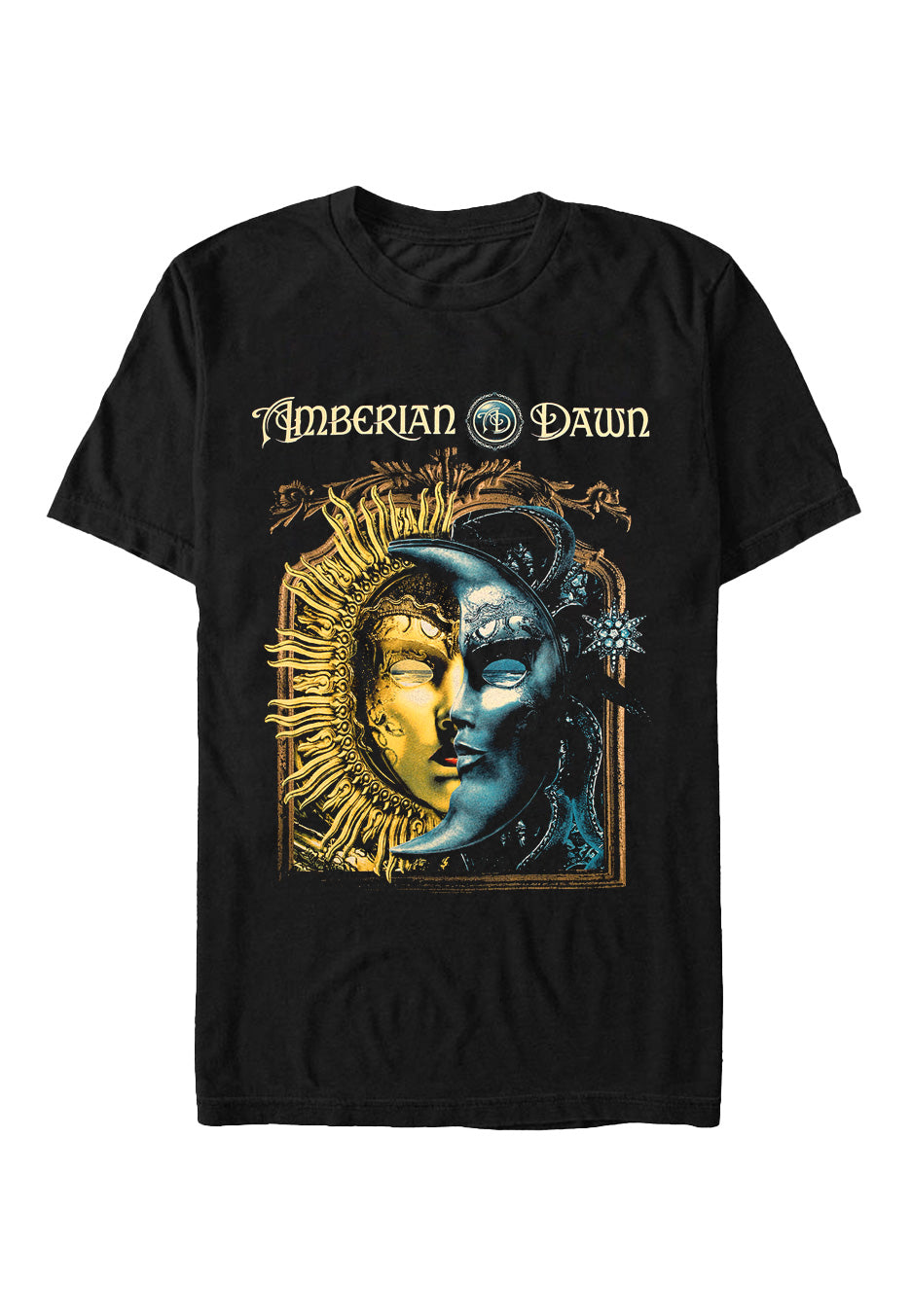 amberian-dawn-innuendo-t-shirt-noir-jersey-manches-courtes image 1