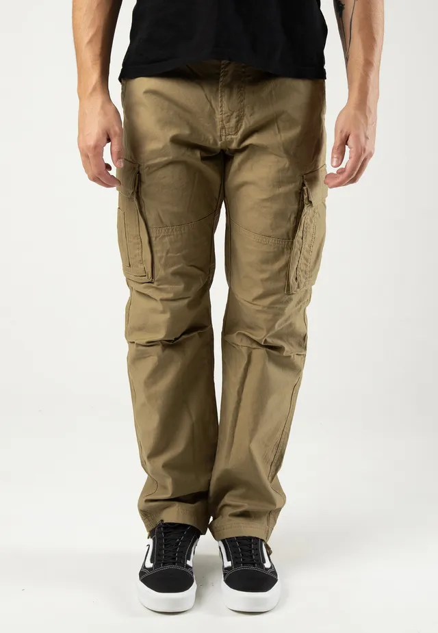vintage-industries-reef-sand-pantalon-cargo-marron-taille-m image 1