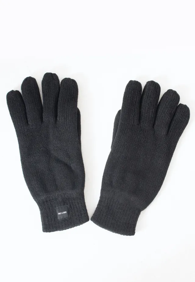 only-sons-x-gloves-gants-noirs-taille-unique image 1