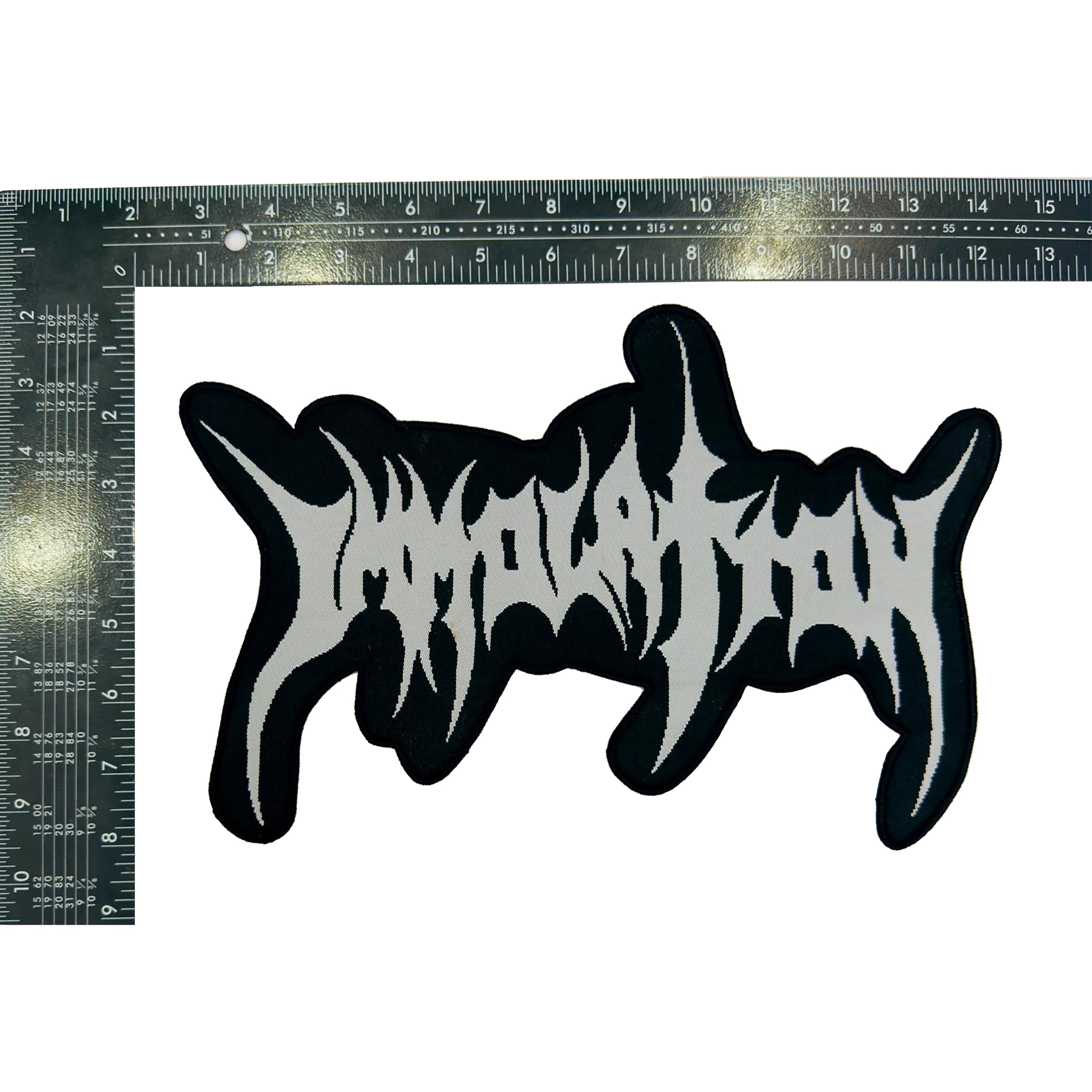 immolation-logo-patch-tiss-oversized-bordure-noire image 3