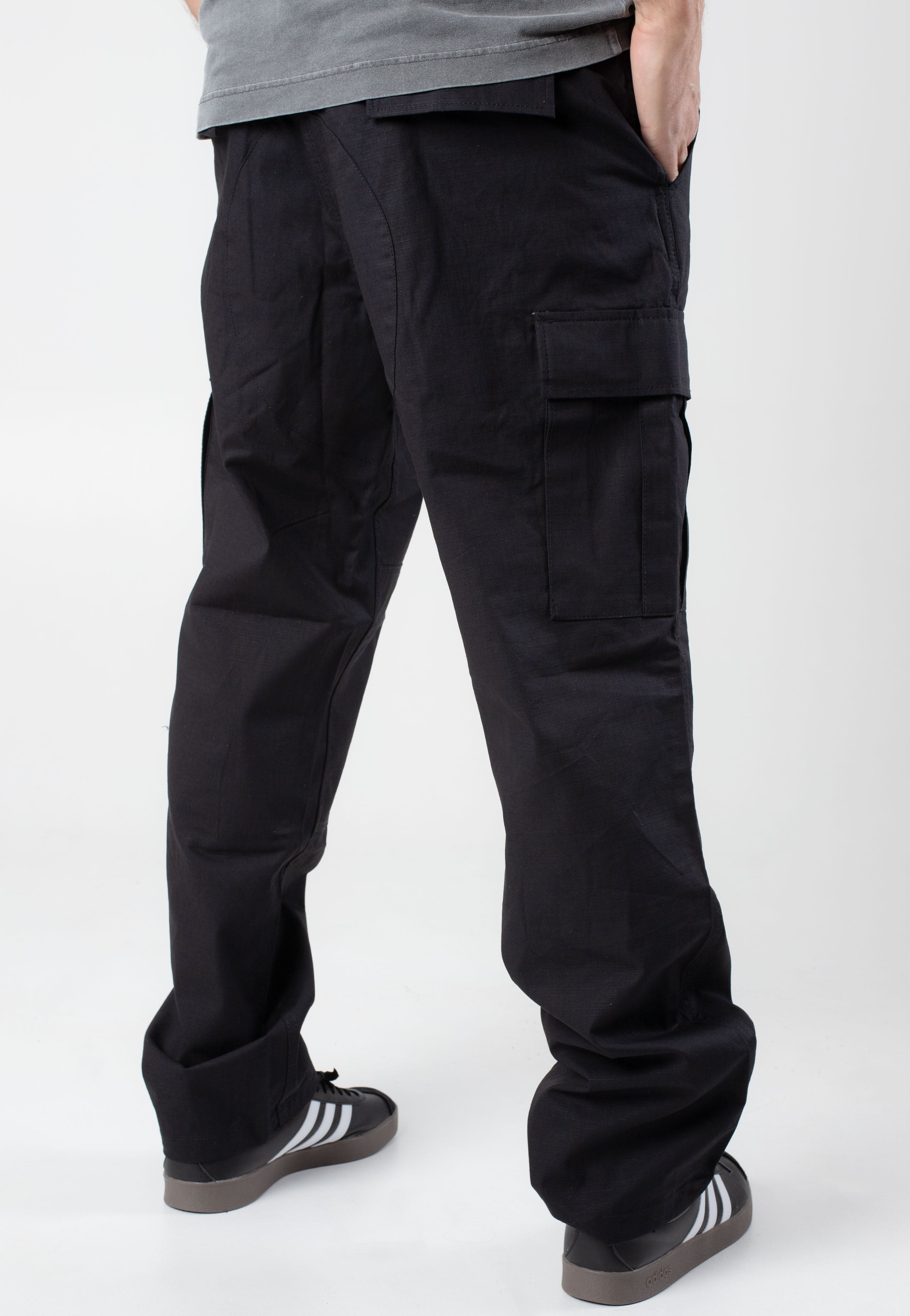 mil-tec-us-bdu-pantalon-cargo-noir-homme image 3