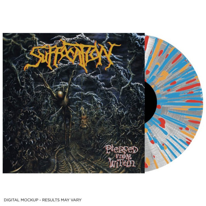 suffocation-pierced-from-within-vinyle-clear-splatter image 1