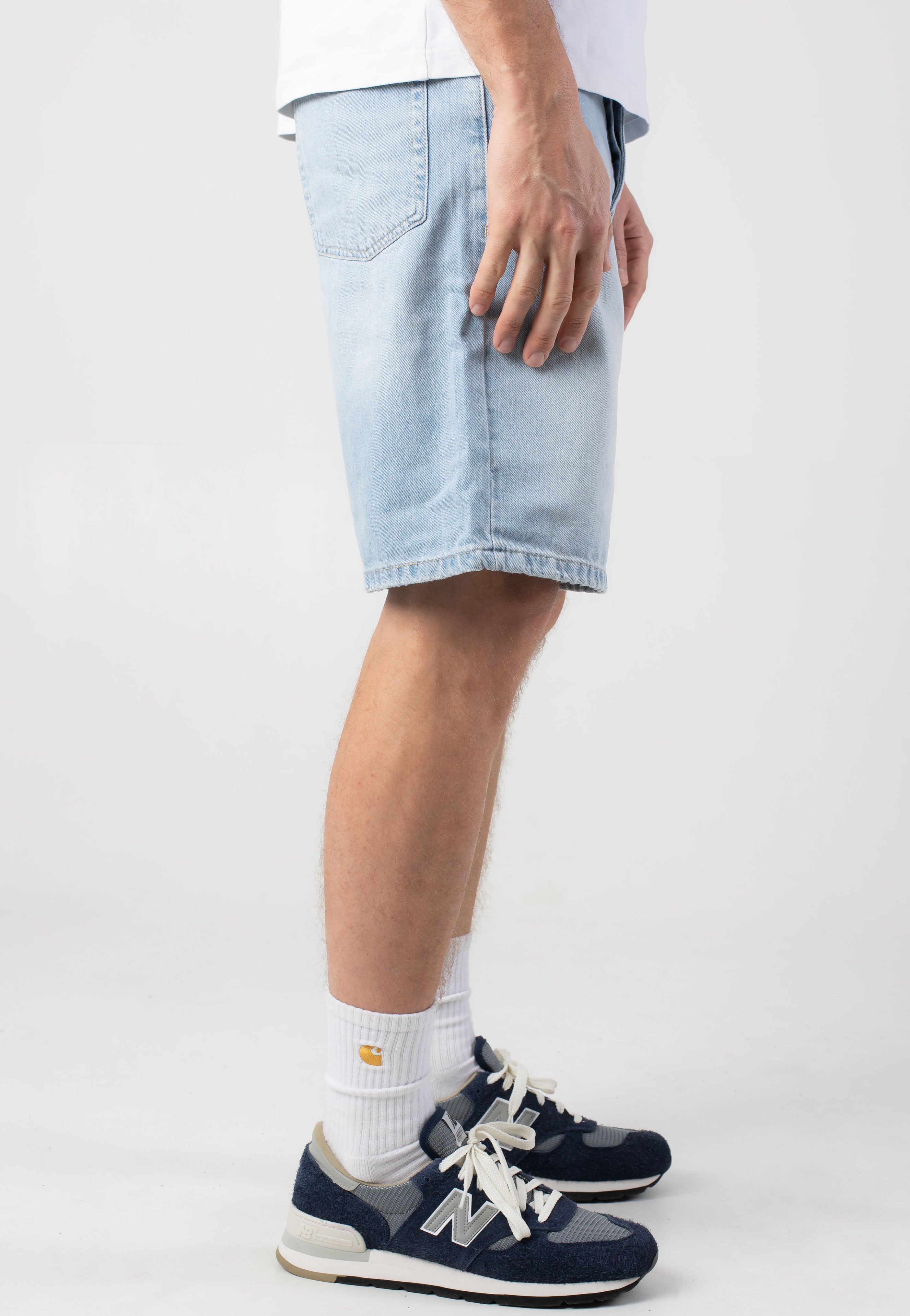 only-sons-fade-lb-3155-short-jean-bleu-clair-homme image 5