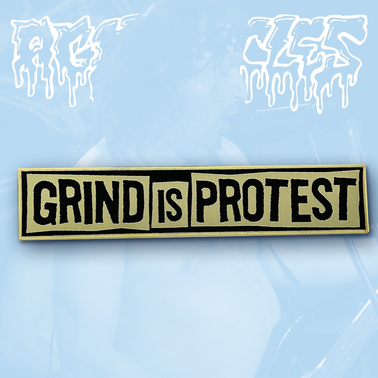 agathocles-grind-is-protest-patch-oversize-tiss image 2