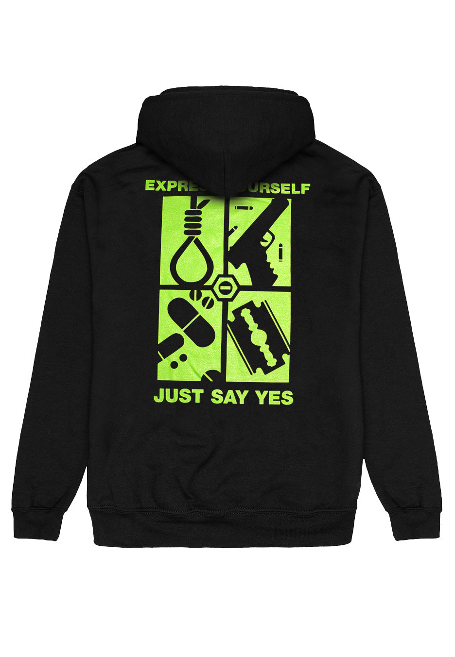 type-o-negative-express-yourself-hoodie-noir-homme image 2