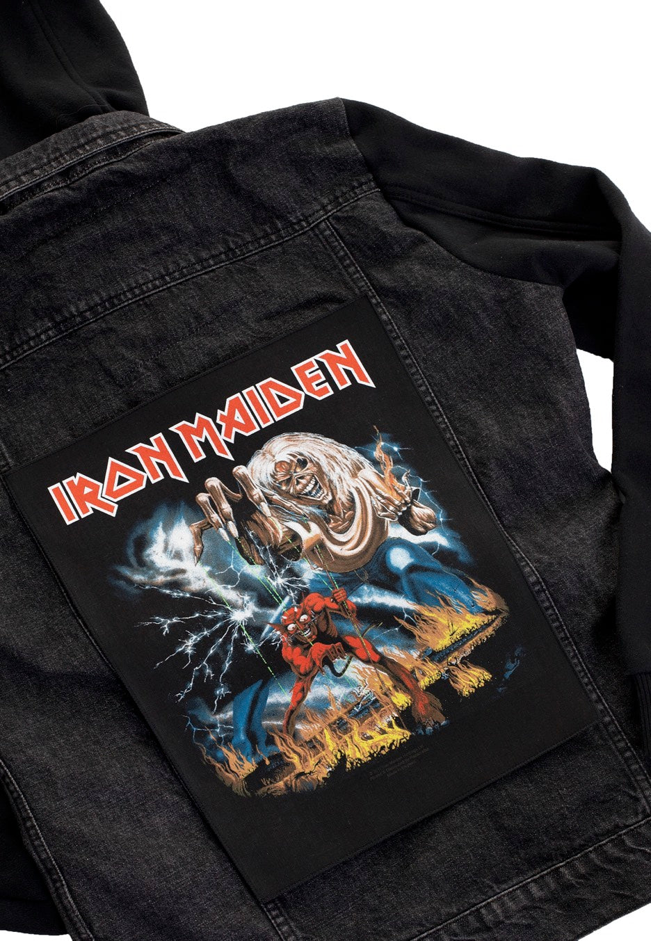iron-maiden-number-of-the-beast-backpatch-heavy-metal image 2