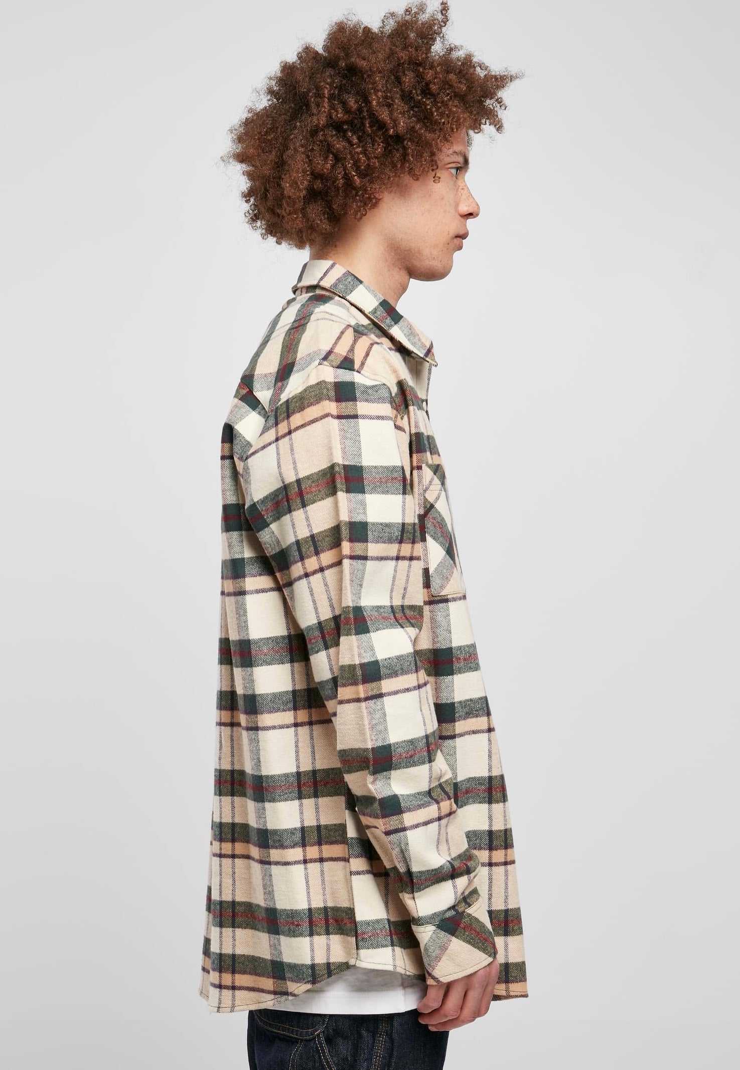 urban-classics-checked-mountain-chemise-carreaux-vert-s image 2