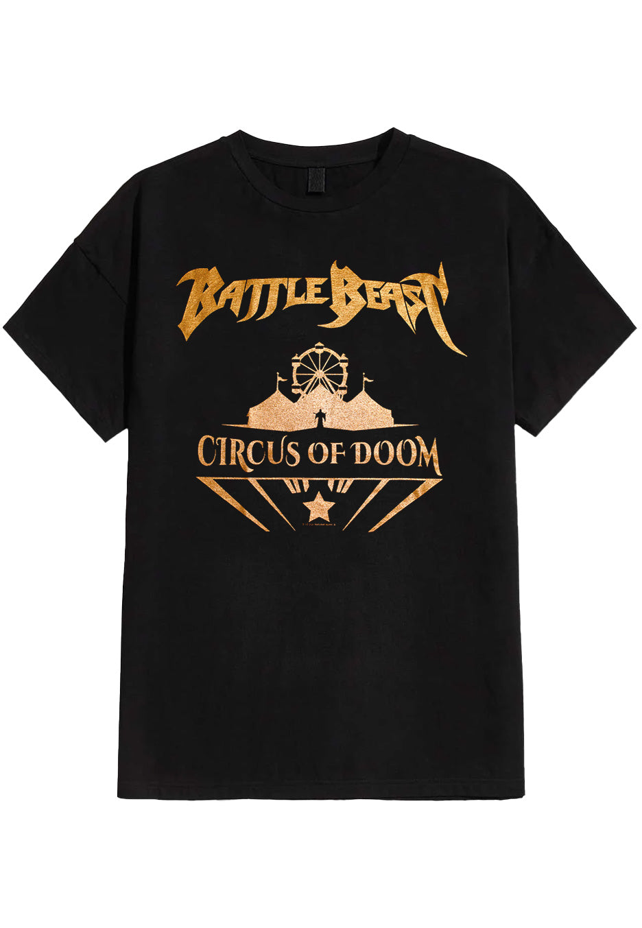 battle-beast-circus-of-doom-t-shirt-noir-homme image 1