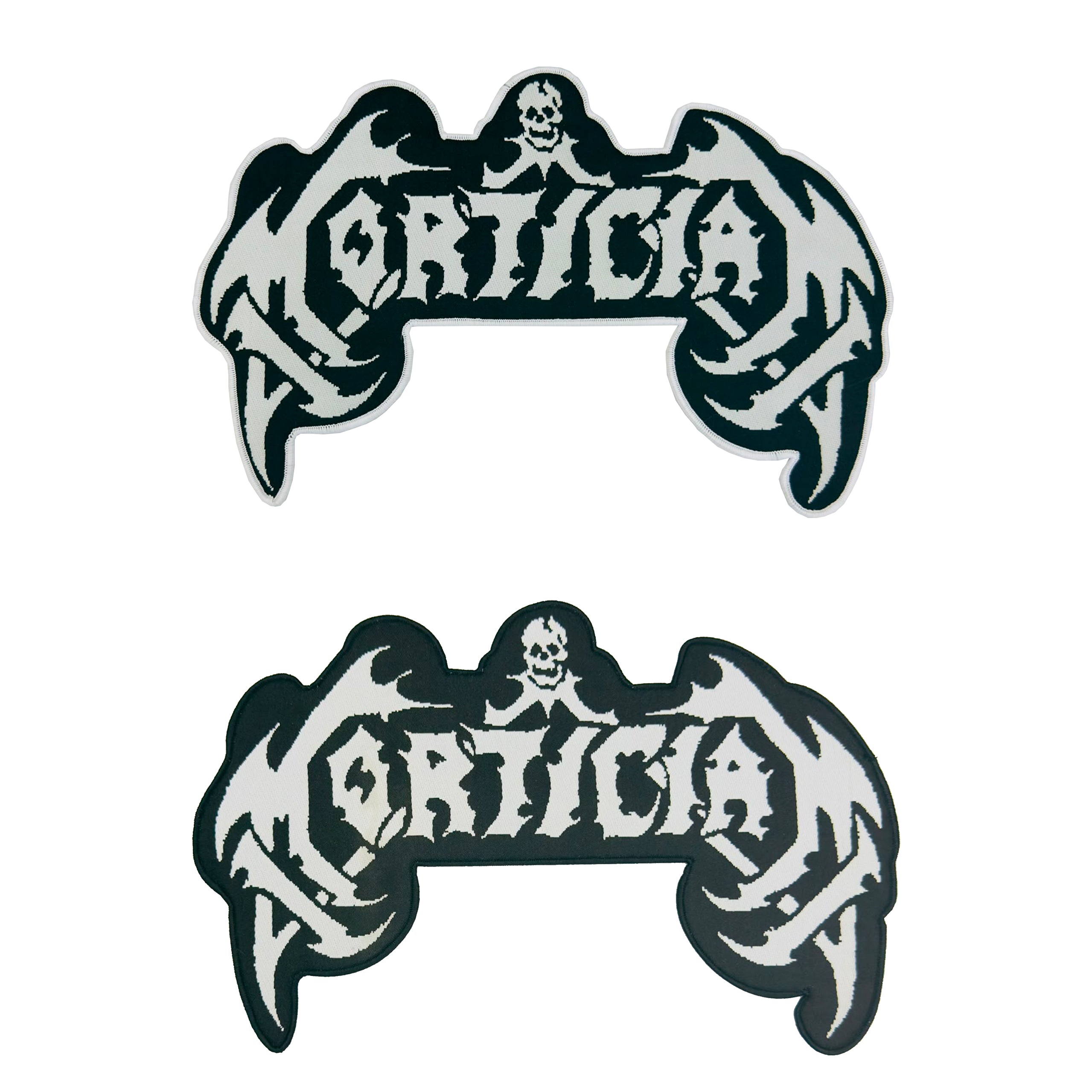 mortician-logo-patch-tiss-oversize-12-pouces image 1