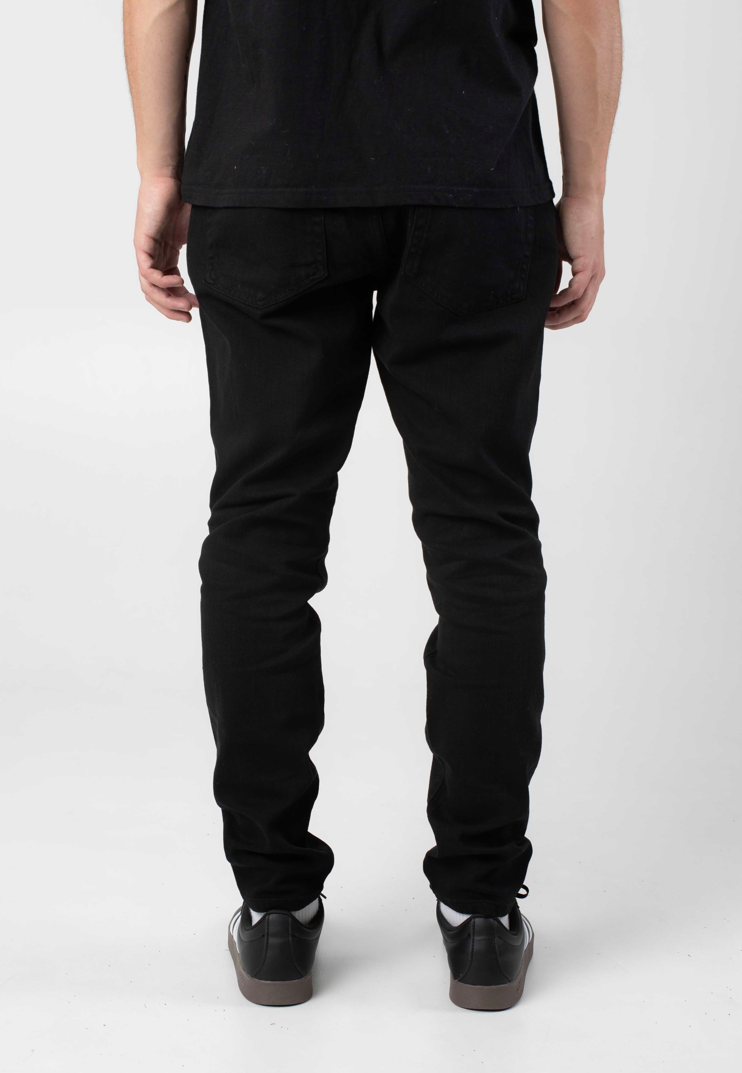 only-sons-rope-slim-jean-noir-tapered-homme image 3