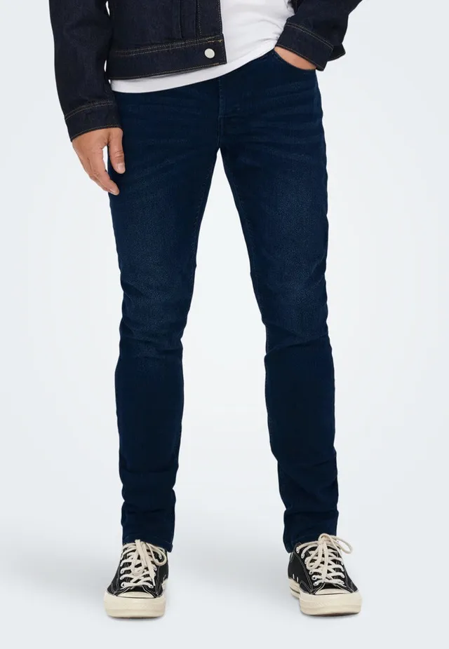 only-sons-loom-life-slim-jean-slim-homme-bleu-denim-w32-l32 image 1