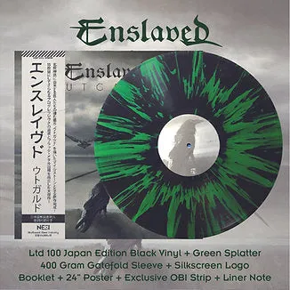 enslaved-utgard-vinyle-lp-noir-splatter-vert-dition-japon image 1