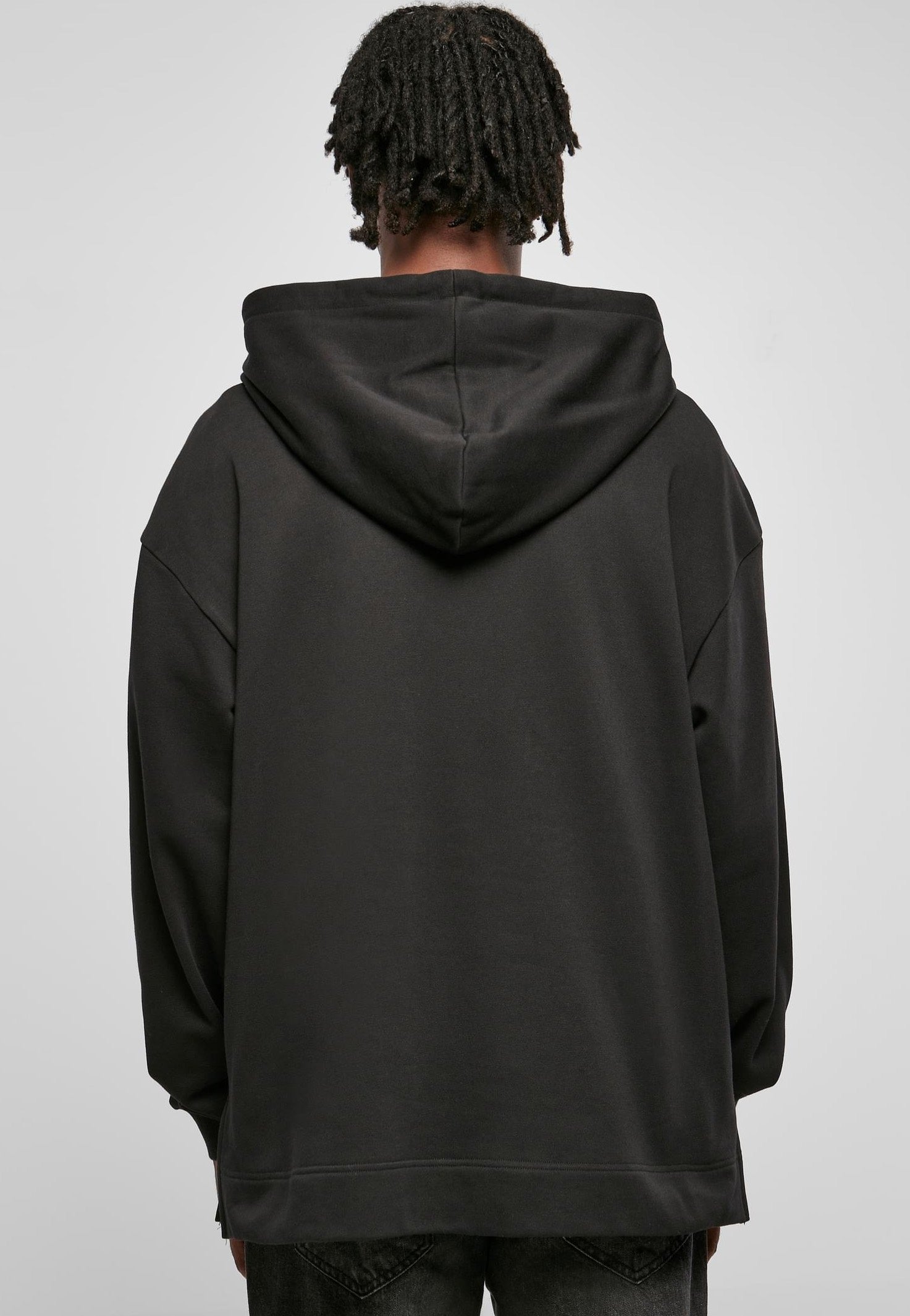 urban-classics-big-black-hoodie-sweat-noir-taille-s image 4