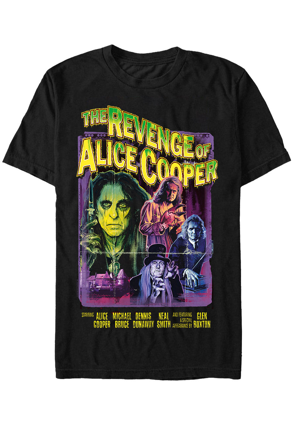 alice-cooper-the-revenge-t-shirt-rock-homme-noir-l image 1