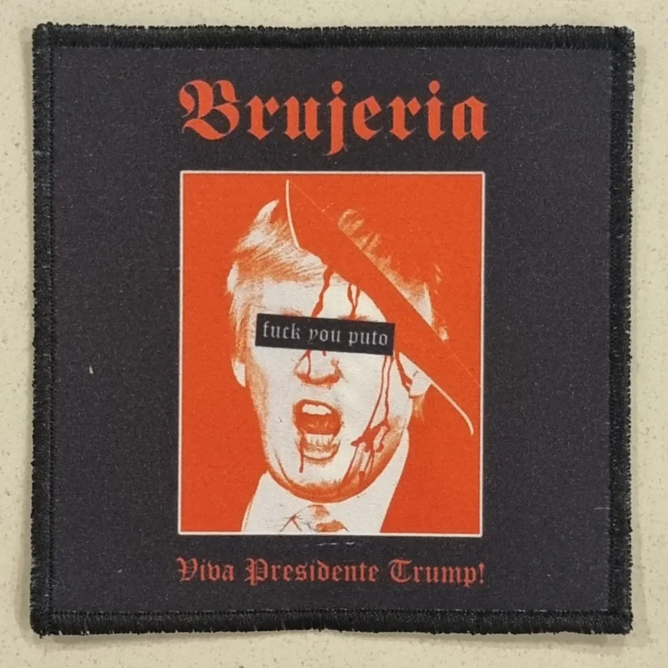 brujeria-viva-presidente-trump-cusson-patch-coudre image 1