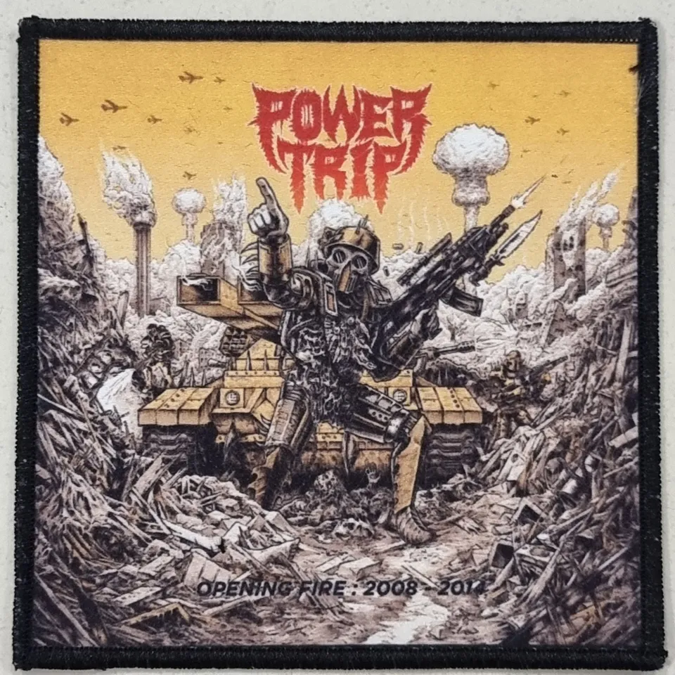 power-trip-opening-fire-petit-patch-cousu image 1