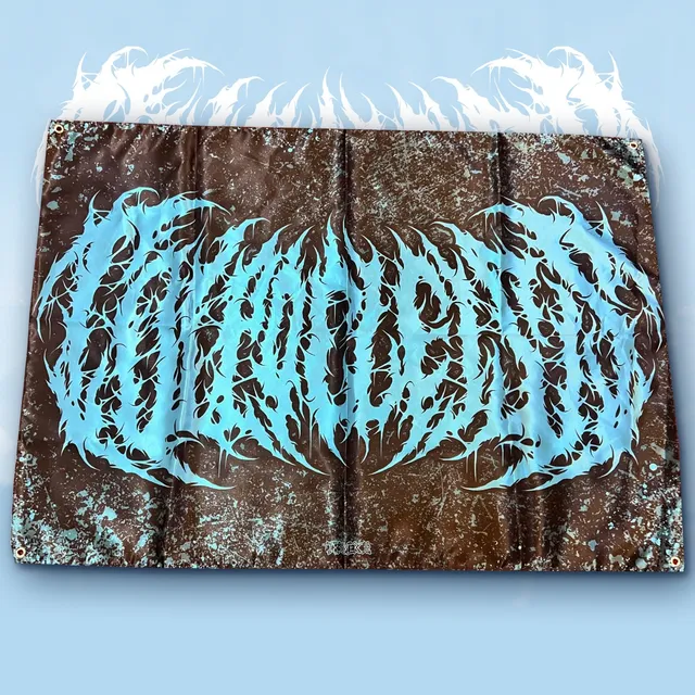 783punx-wall-flag-colpocleisis-logo-drapeau-100x70-cm image 1