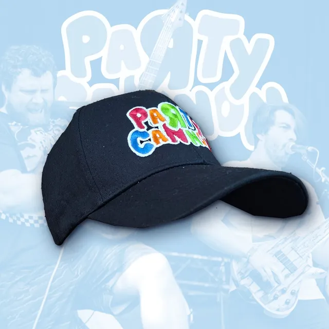 party-cannon-glow-in-the-dark-casquette-baseball-brod-e image 1