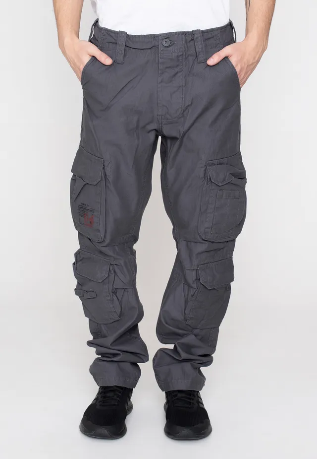 surplus-airborne-slimmy-pantalon-cargo-anthracite-slim-homme image 1