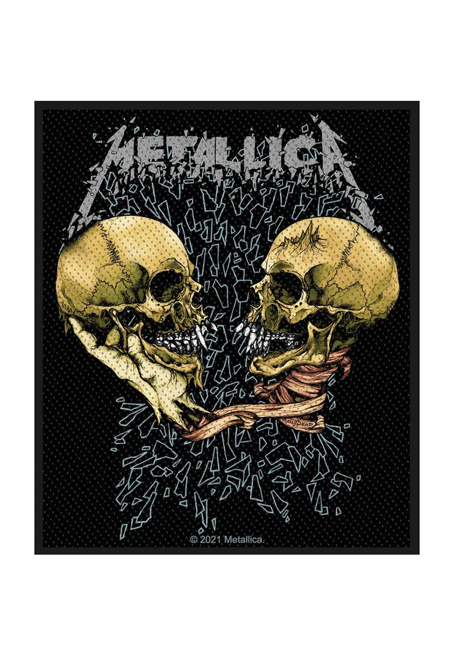 metallica-sad-but-true-patch-noir-thrash-metal image 1