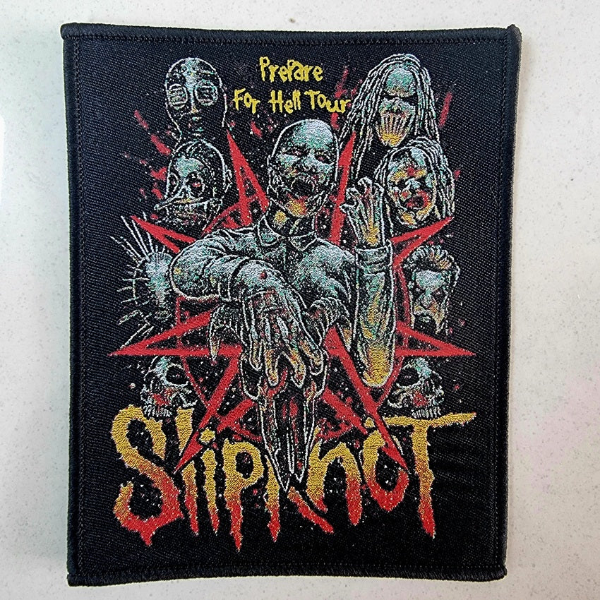 slipknot-prepare-for-hell-tour-cusson-tiss-patch image 1