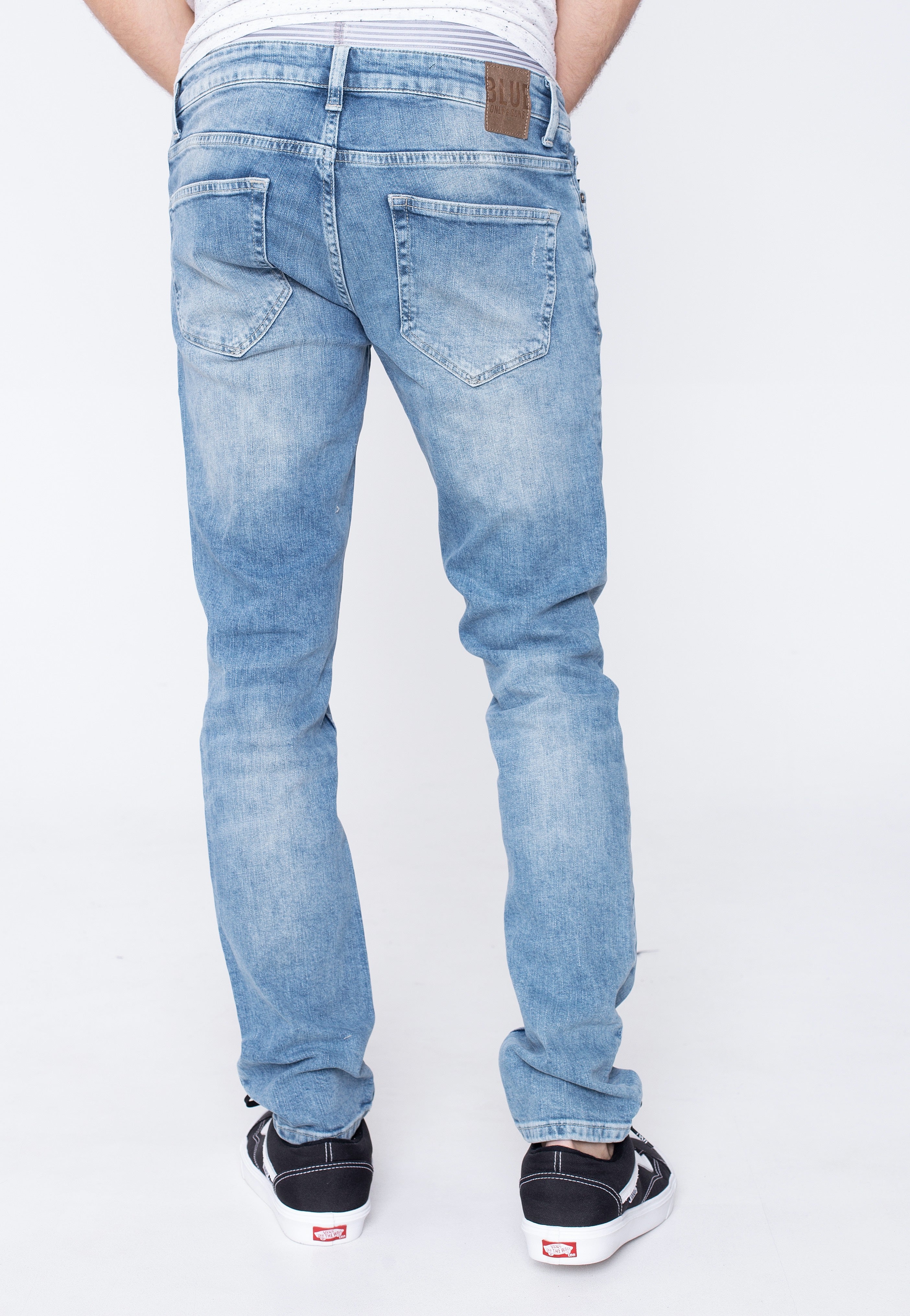 only-sons-loom-slim-jean-bleu-homme image 4